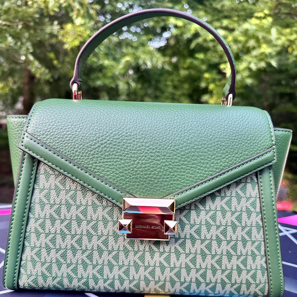 Michael Kors Whitney top handle satchel bag women handbag crossbody
